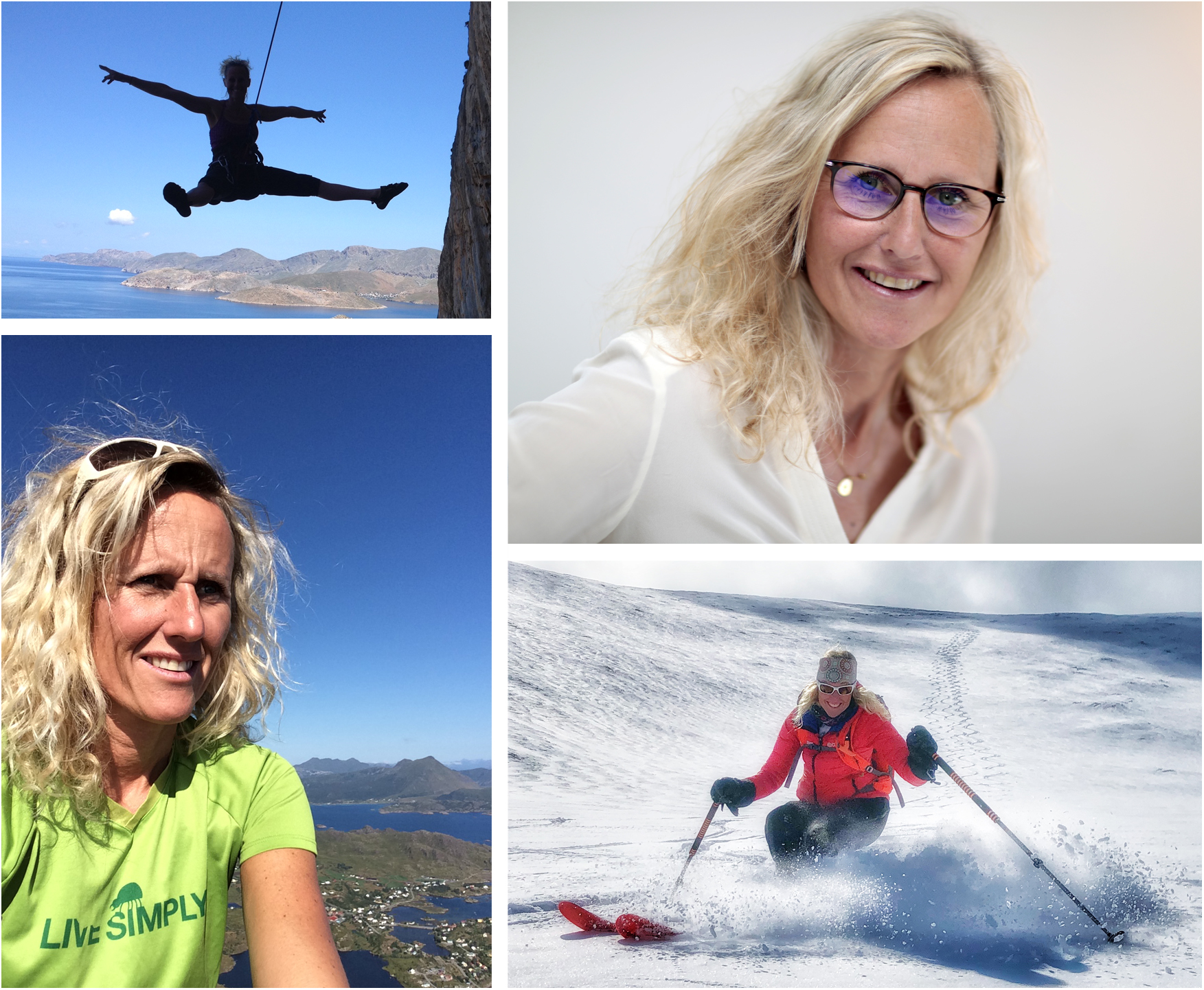 Susanna Persson, coach nature en montagne